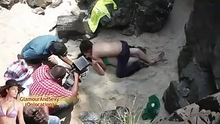 สาวผมแดง,ชุดชั้นใน,ถุงน่อง,ไนลอน, วีดีโอ โปั